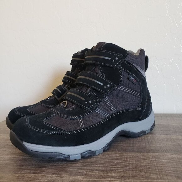 L.L.Bean Tek 2.5 Waterproof Suede Hiking Boots Black Size Men's 8.5 Hook & Loop - Picture 12 of 12